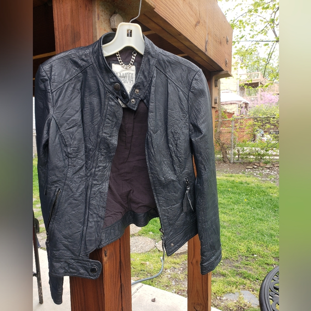 100% genuine leather jacket